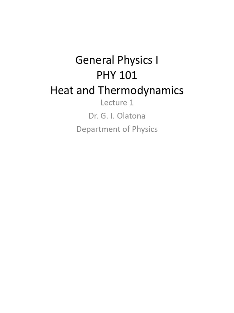 Heat Transfer and Thermodynamics Overview | PDF | Heat | Heat Transfer