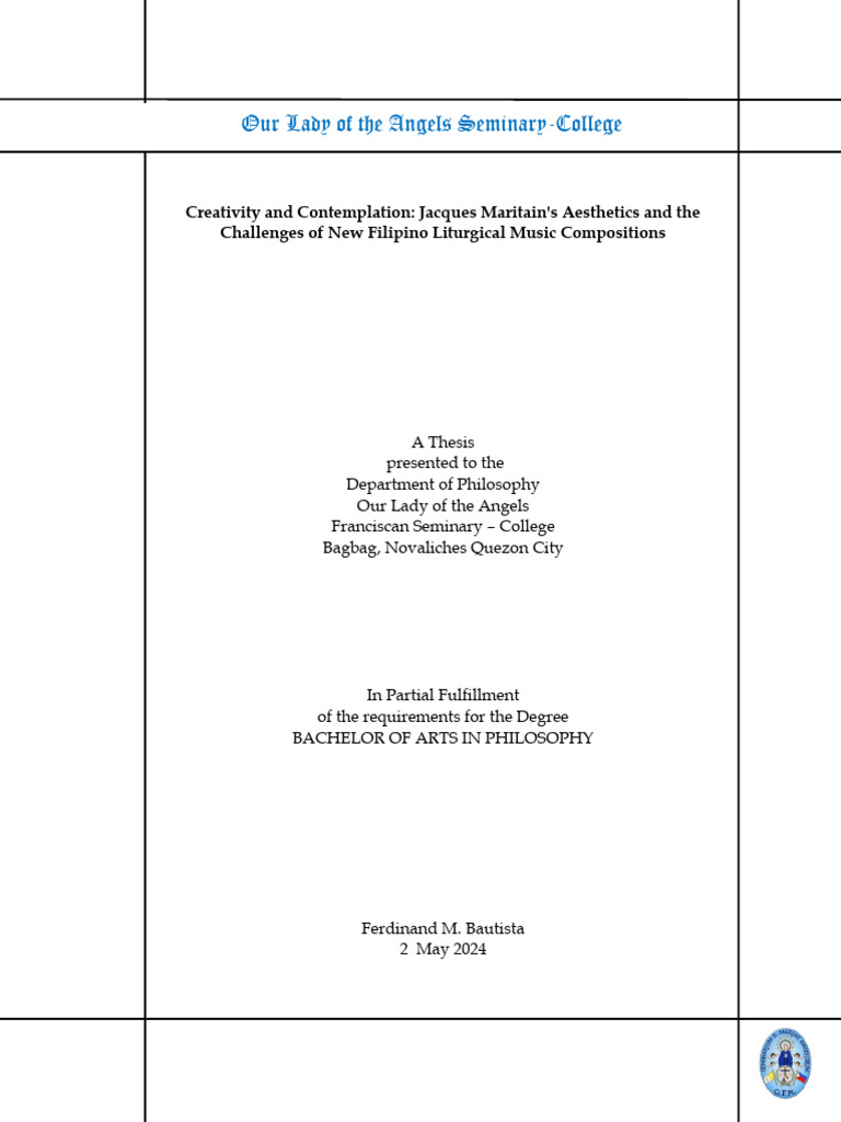 Final Revision With Front Matter For Printing | PDF | Thomas Aquinas ...
