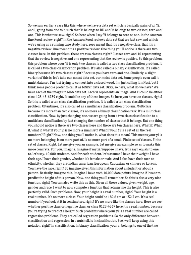 CLASSIFICATION VS REGRESSION ANALYSIS intelligence overview