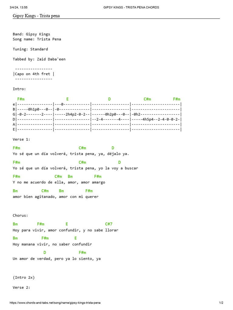 gipsy-kings-trista-pena-chords-musicos-pdf