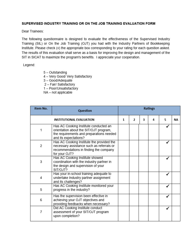 SWB Evaluation | PDF | Behavior Modification