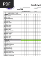 2025-2026 Class List for Boys and Girls | PDF