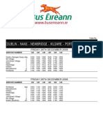 126 Bus Timetable: Naas to Newbridge | PDF | Dublin | County Dublin