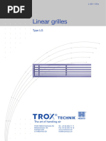 Linear Bar Grilles Overview | PDF | Duct (Flow) | Pressure