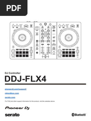 Pioneer DJ DDJ FLX4 User Manual | PDF | Ios | Usb