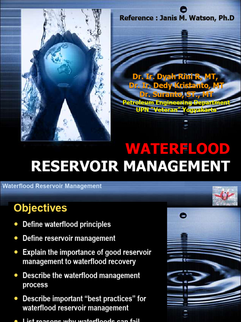 15 - Waterflood Reservoir Management | PDF | Petroleum Reservoir