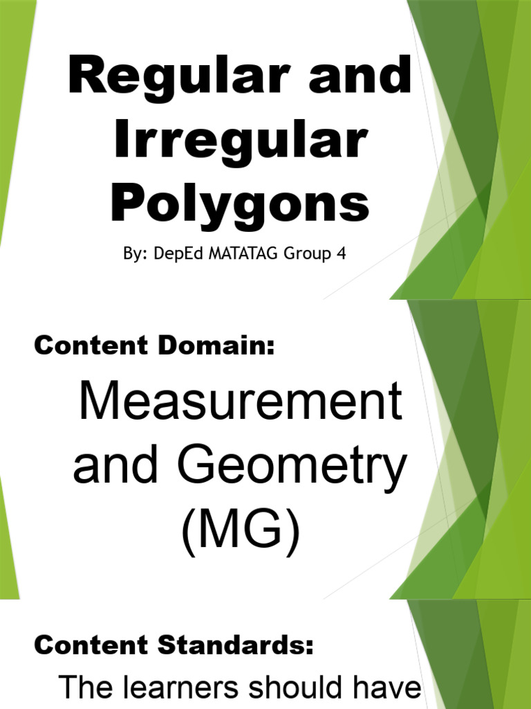 Understanding Regular and Irregular Polygons | PDF | Career & Growth | Art