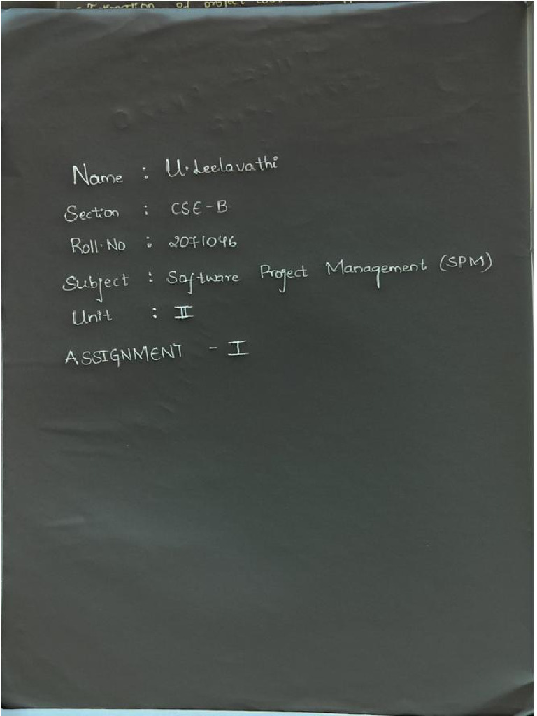Unit 2 SPM | PDF