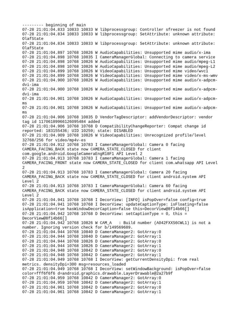 Log Cat 1722175264807 | PDF | Computer Programming | Software Engineering