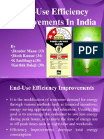 End-Use Efficiency Improvements in India