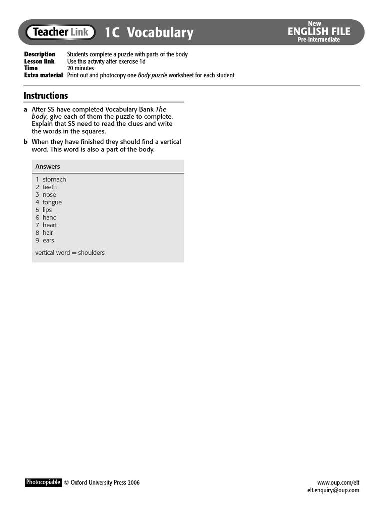 Nef 01 Ac Teacher Link 1C | PDF