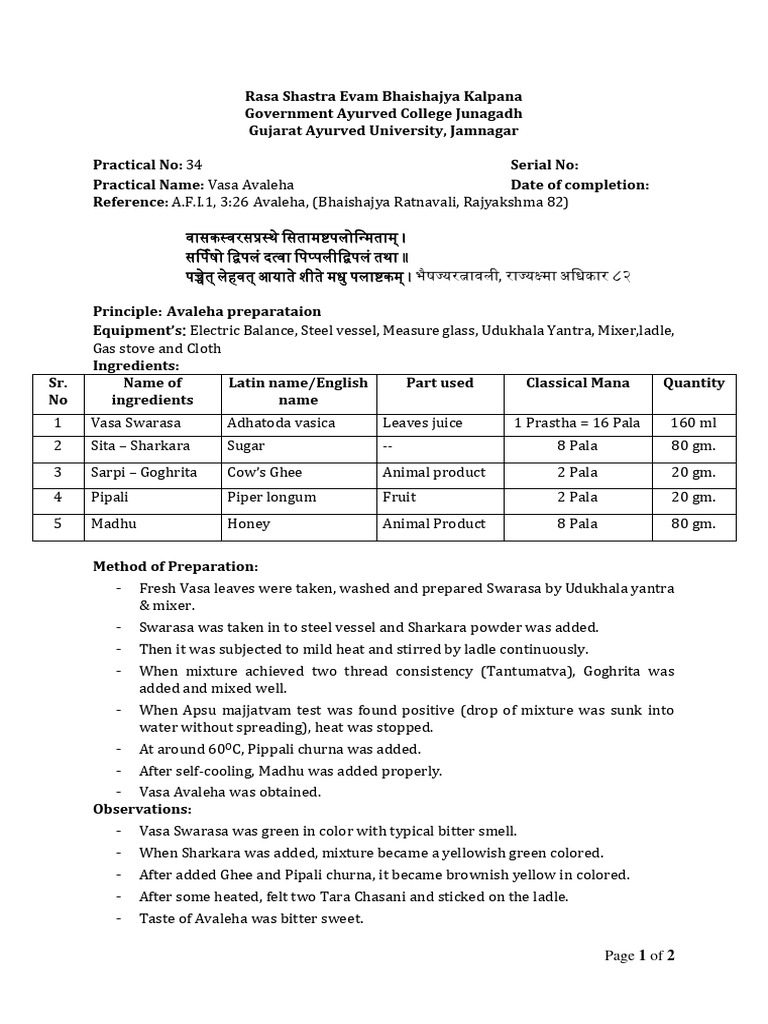 Vasavaleha Bams 2nd Tear Pra Tical Book Note Detailed | PDF | Religion ...