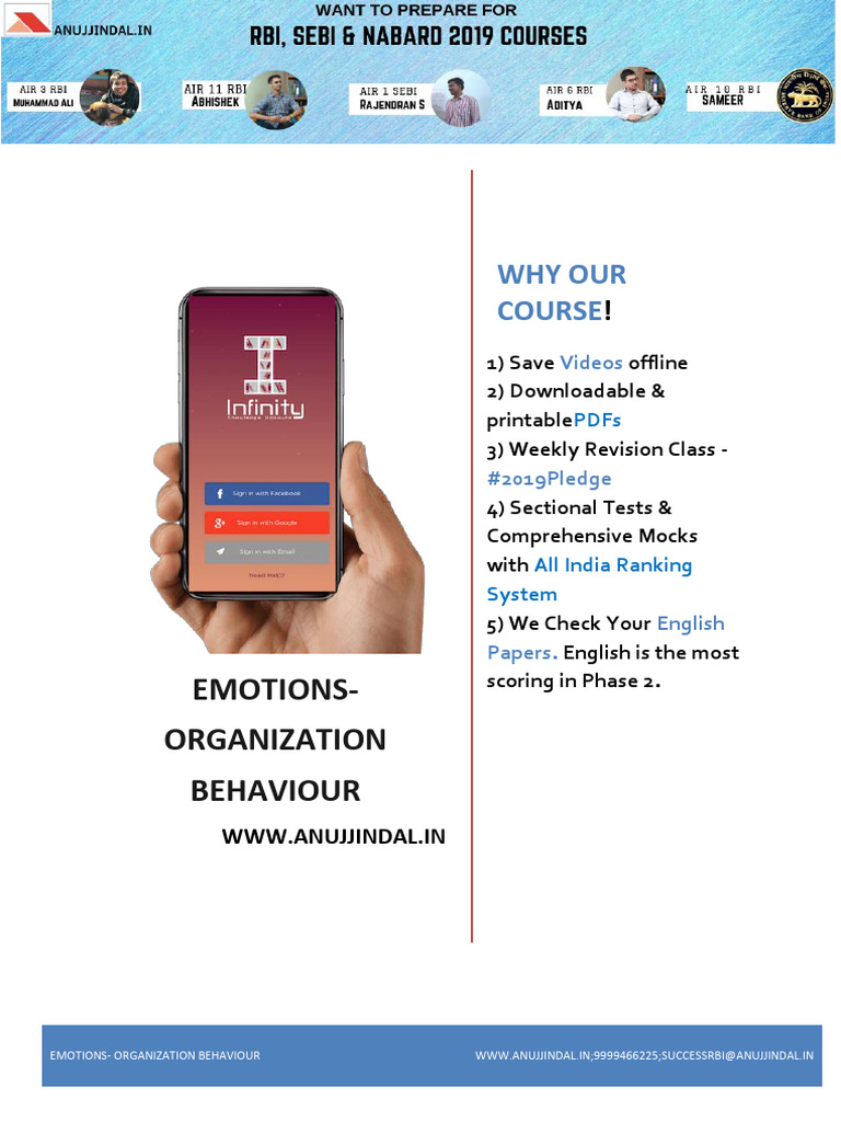 Emotions Emotional Intelligence Pdf Pdf Emotions Emotional