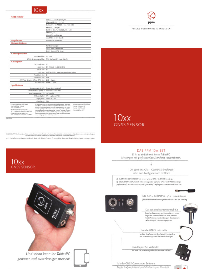 PPM 10xx GNSS Sensor | PDF