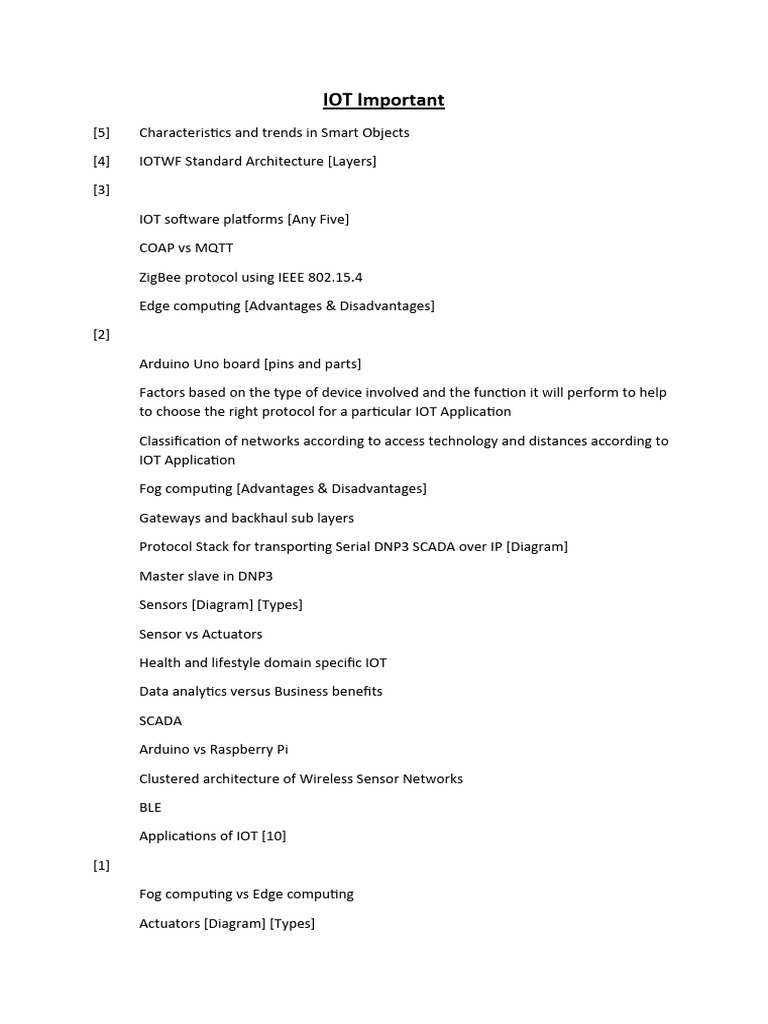 Comprehensive Guide to IoT Protocols and Applications | PDF