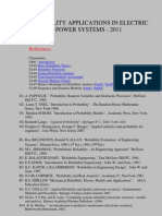 Reliability Applications in Electric Power Systems