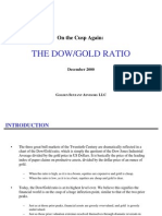 Dow Gold Ratio