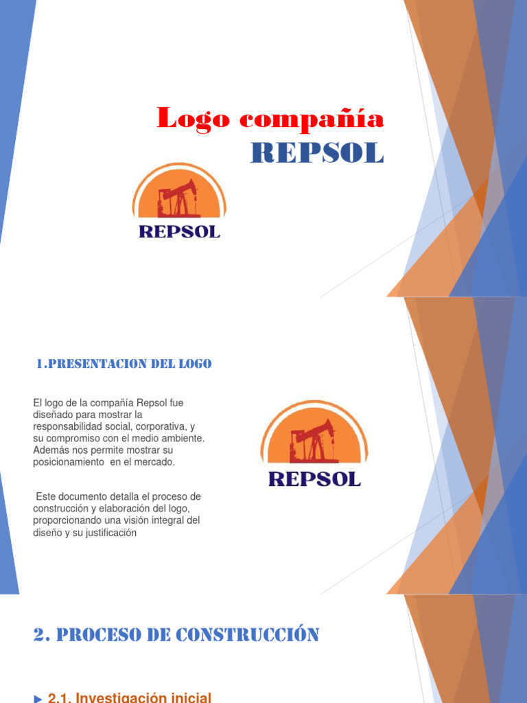 Logo Compañía Repsol | PDF | Diseño | Color