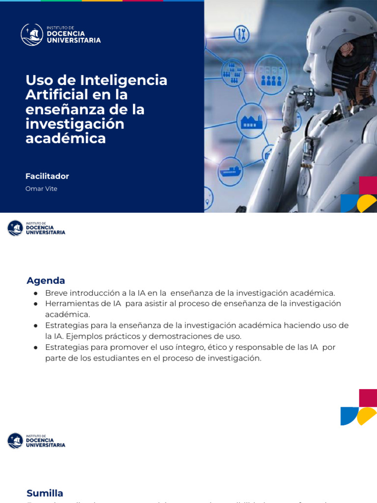 IA en la Enseñanza de Investigación Académica | PDF | Inteligencia ...
