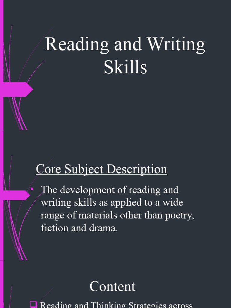 Developing Critical Reading and Writing Skills | PDF | Thought ...