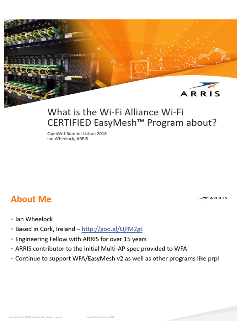 Easymesh What Is It v0p4 | PDF | Wi Fi | Wireless Access Point