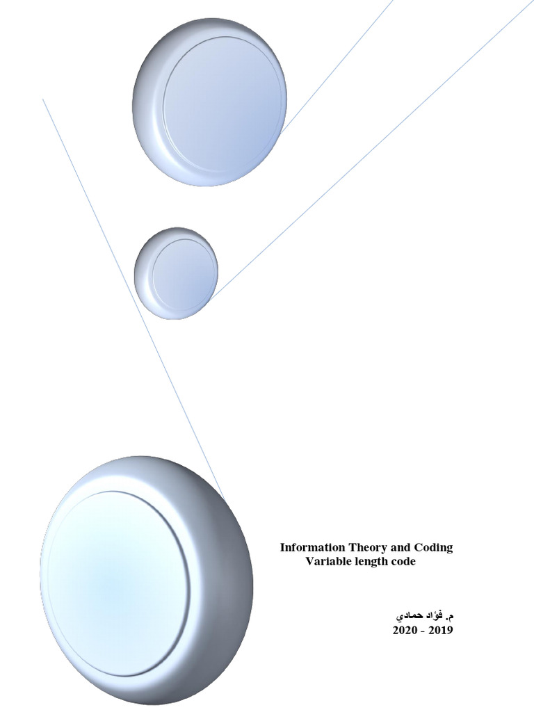 Information theory and coding variable length code pdf code encodings