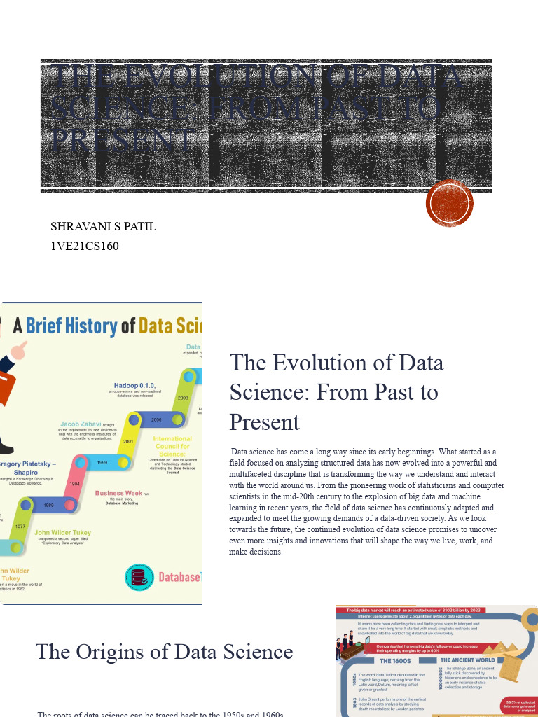 The Evolution of Data Science From Past To Present | PDF | Data Science ...