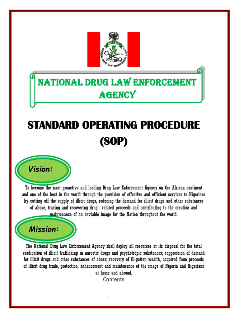 Nigerian Drug Law Enforcement Agency | PDF | Psychoactive Drugs | Drugs