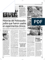 Historias Del Holocausto: Judíos Que Fueron Usados en Experimentos Clínicos