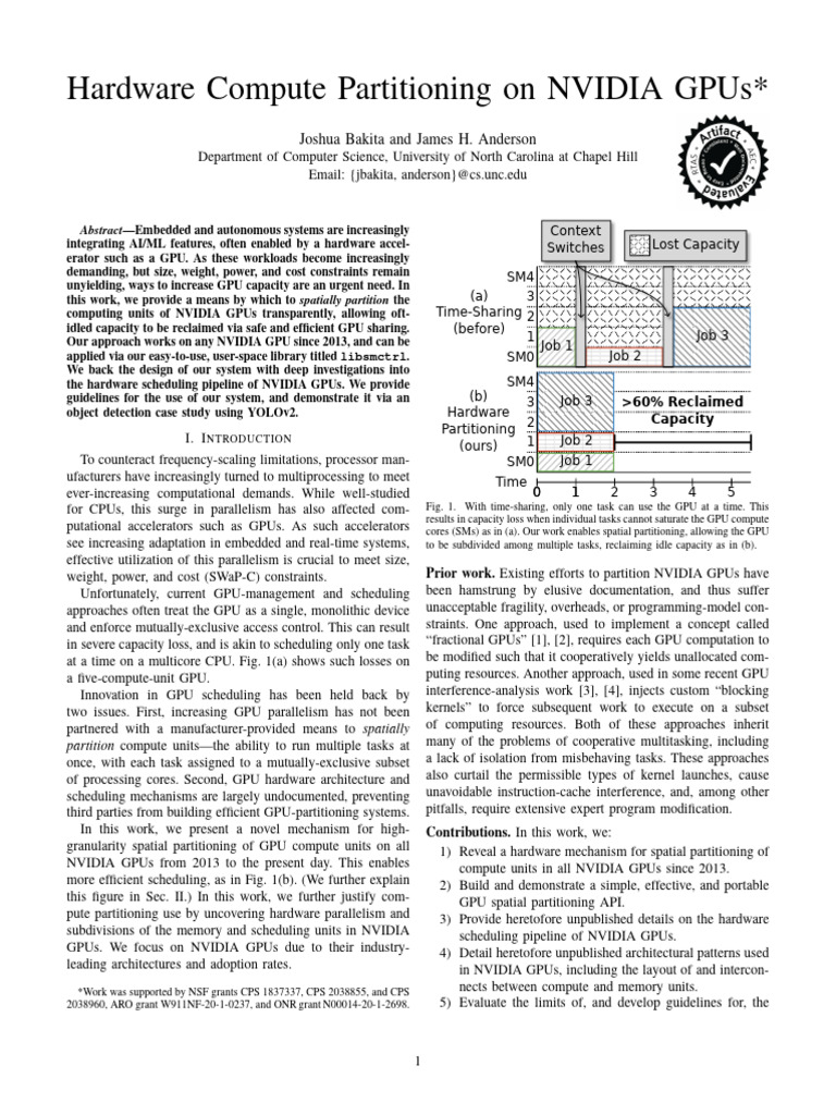 GPU Compute Partitioning with libsmctrl | PDF | Graphics Processing ...