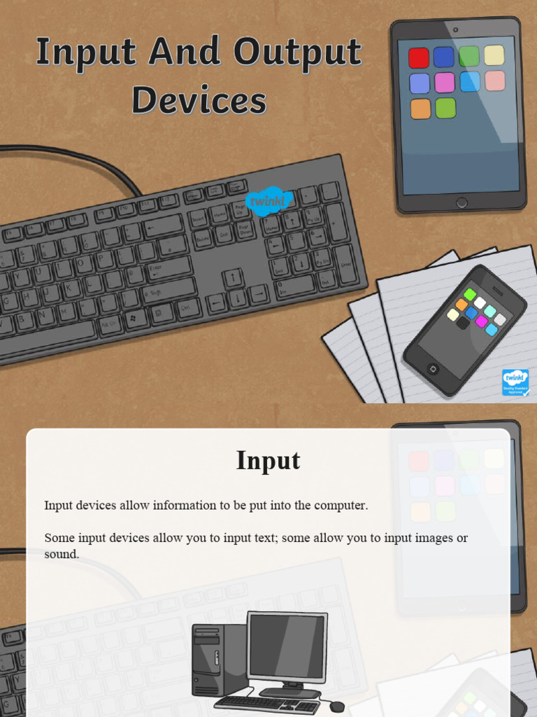 Input and Output Devices | PDF | Games & Activities | Computers