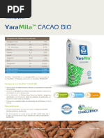 YaraTera Calcinit Ficha Técnica | PDF