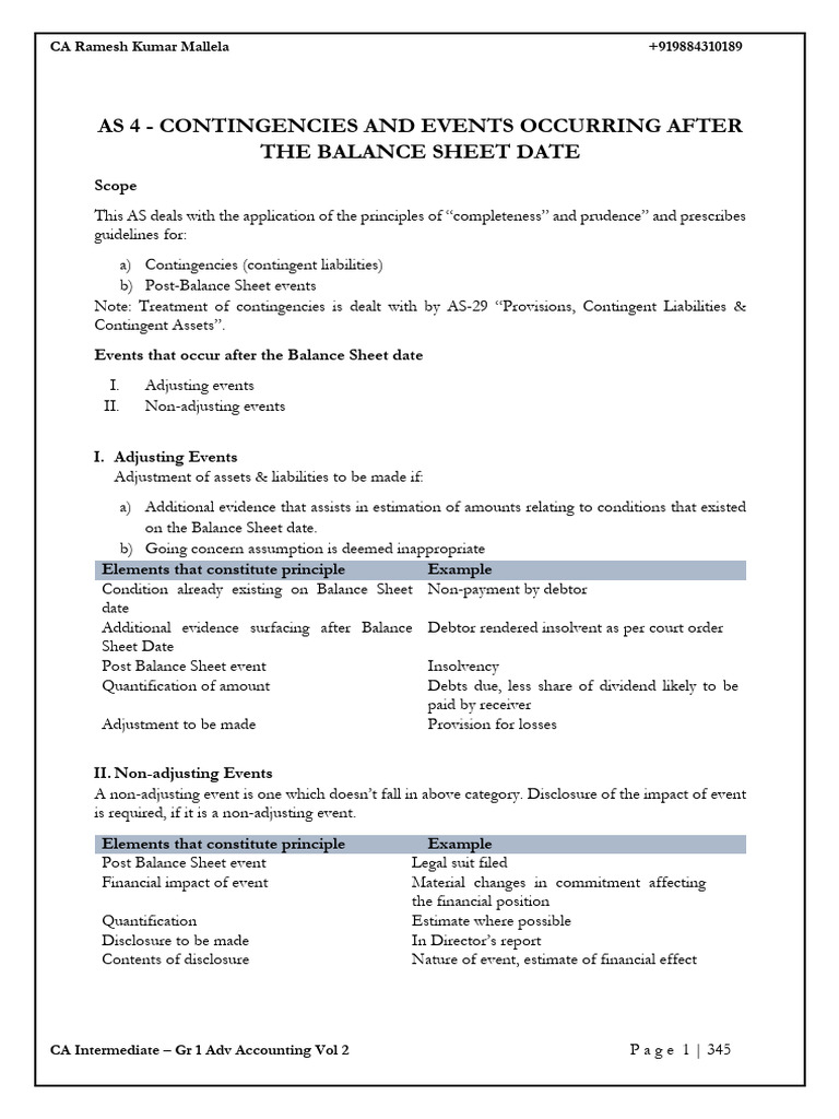 CA Intermediate Adv Accounting Vol 2 | PDF | Balance Sheet | Income ...