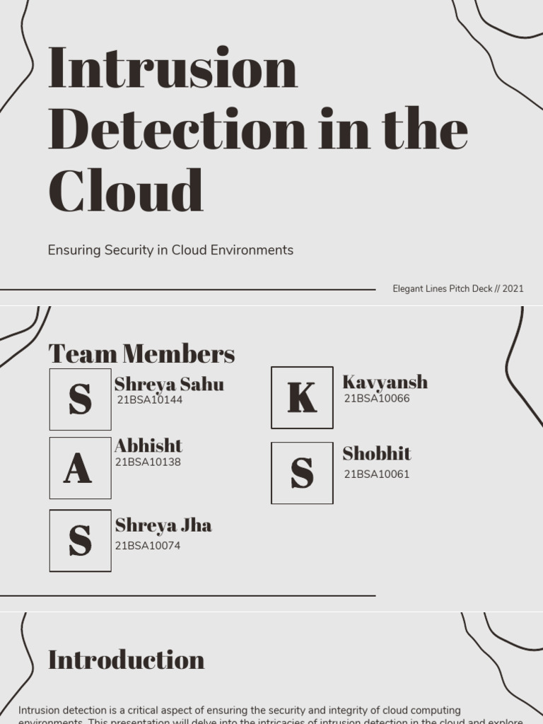 Cloud Intrusion Detection Strategies | PDF | Cloud Computing | Security