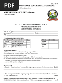 Kjsea G8-T2-003 Agriculture & Nutrition.