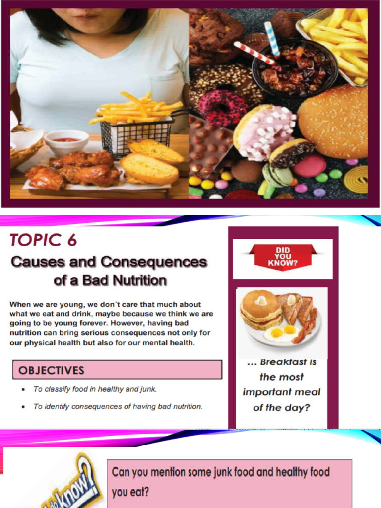 Week 5 Causes And Consequences Of A Bad Nutrition Pdf