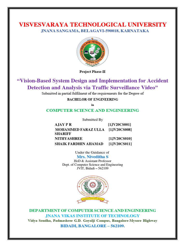 Vision-Based Accident Detection System | PDF | Use Case | Computing