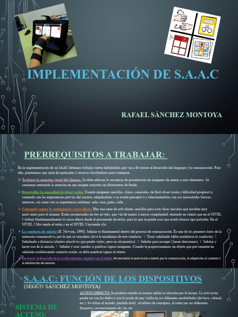 Saac - Implementacion y Estrategias de Ensen Anza | PDF | Comunicación ...