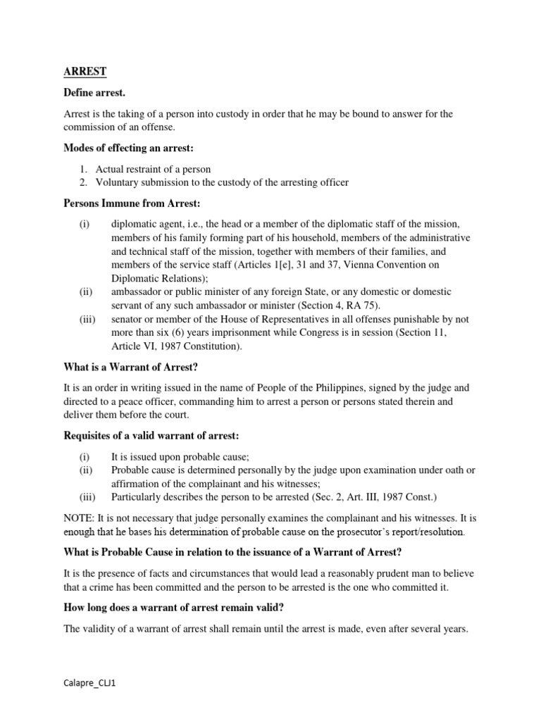 Right Against Unreasonable Searches and Seizures 0 | PDF | Search ...