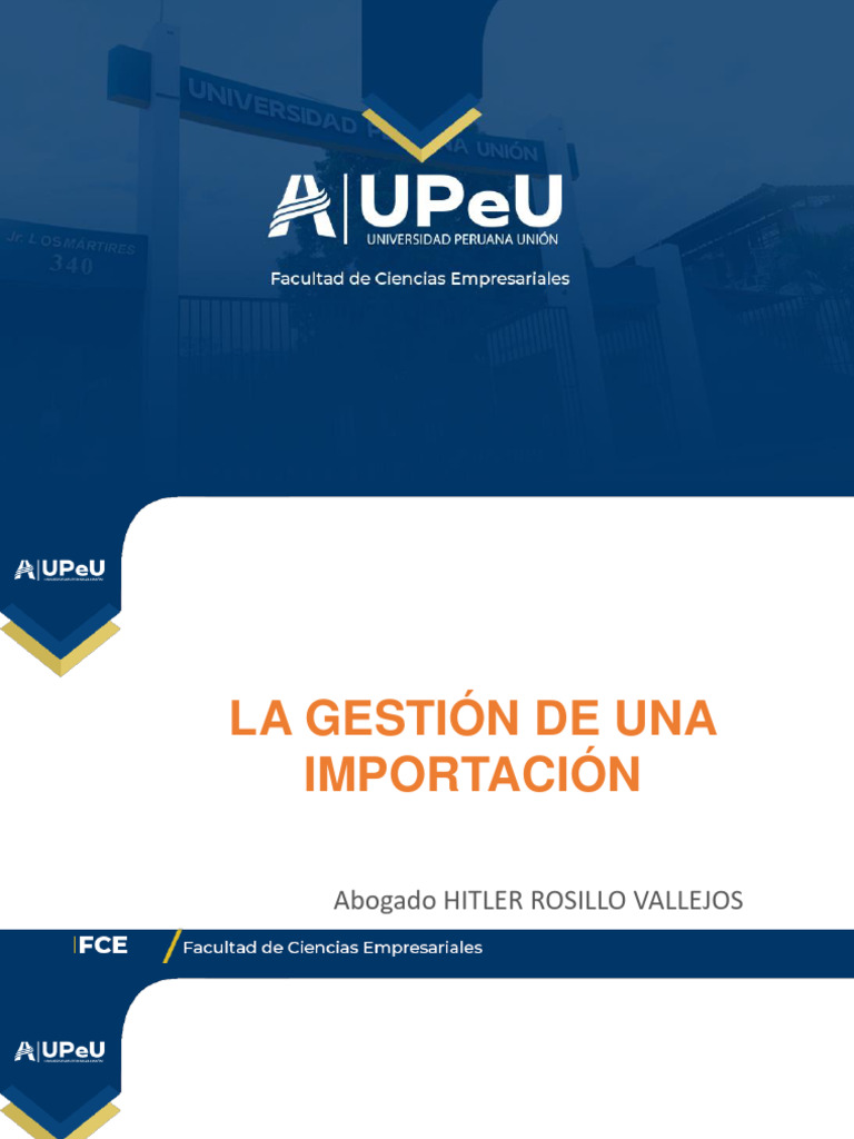 Sesión 11 La Gestion De Una Importacion Simplificada F8ts15zydv Pdf