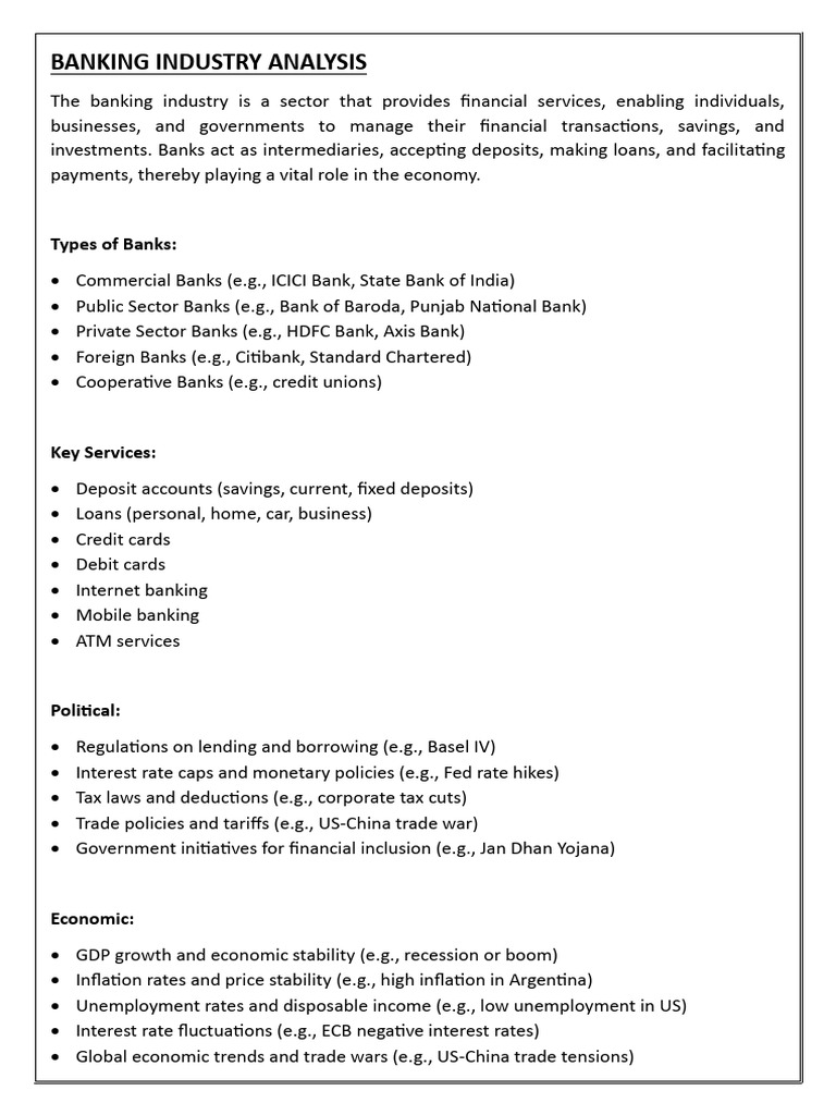 ICICI Bank and Industry Overview | PDF | Banks | Interest Rates