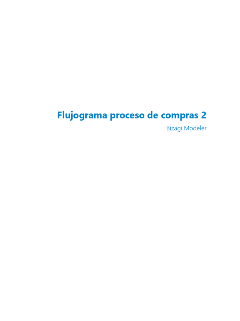 Flujograma Proceso de Compras Eficiente | PDF