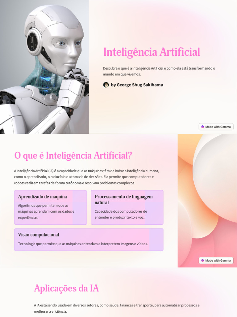 O Impacto da Inteligência Artificial | PDF | Inteligência artificial ...