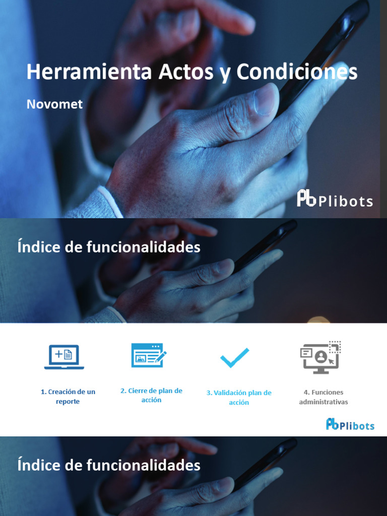 Gestión de Reportes y Usuarios Novomet | PDF | Usuario (informática ...