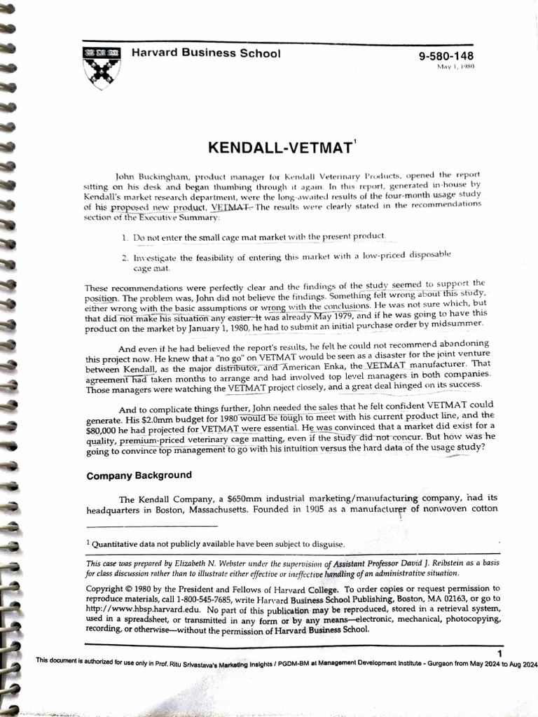 Kendall-Vetmat': Manufaclurer | PDF | Veterinary Medicine