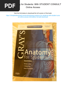 Gray's Anatomy For Students: With STUDENT CONSULT Online Access. ISBN 0443069522, 978-0443069529