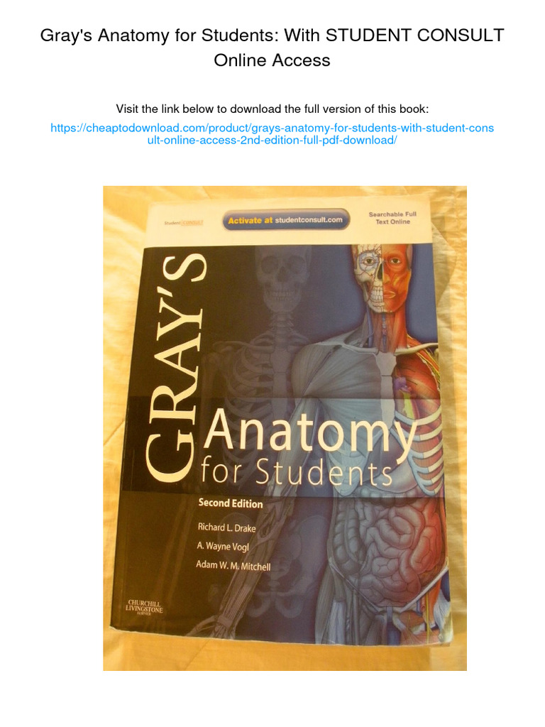 Gray's Anatomy For Students: With STUDENT CONSULT Online