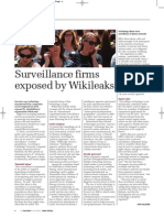 Surveillance firms exposed by WikiLeaks