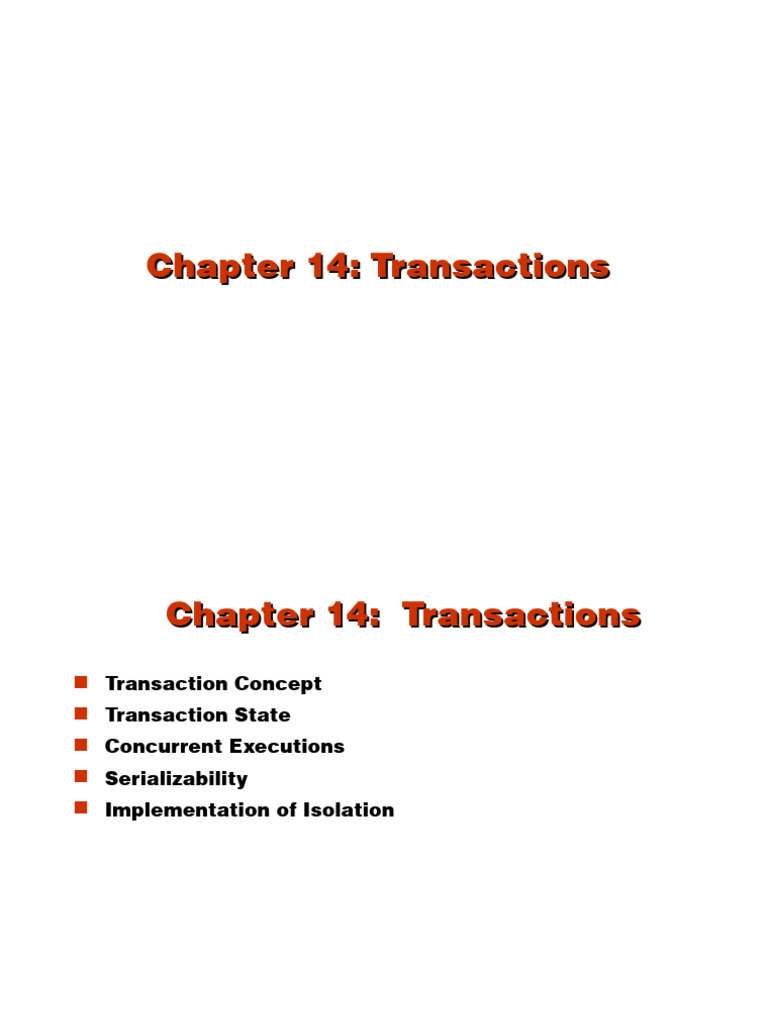 Understanding Database Transactions | PDF | Database Transaction ...