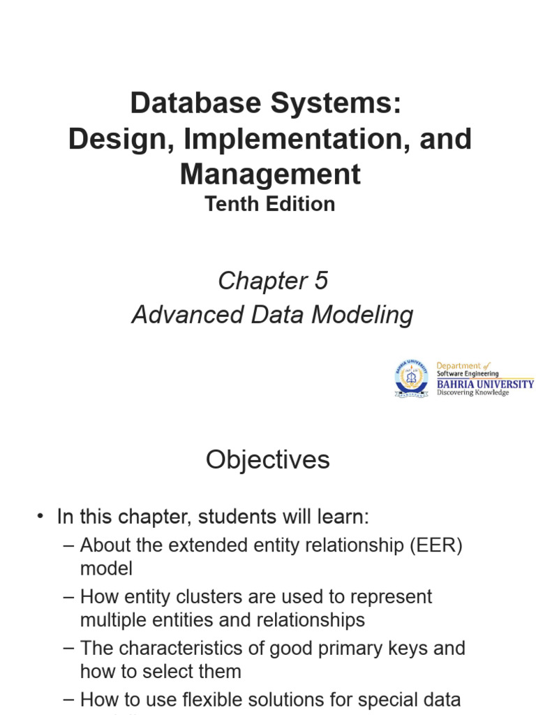 Advanced Data Modeling in Databases | PDF | Databases | Data Model